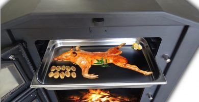 comprar estufas de leña con horno